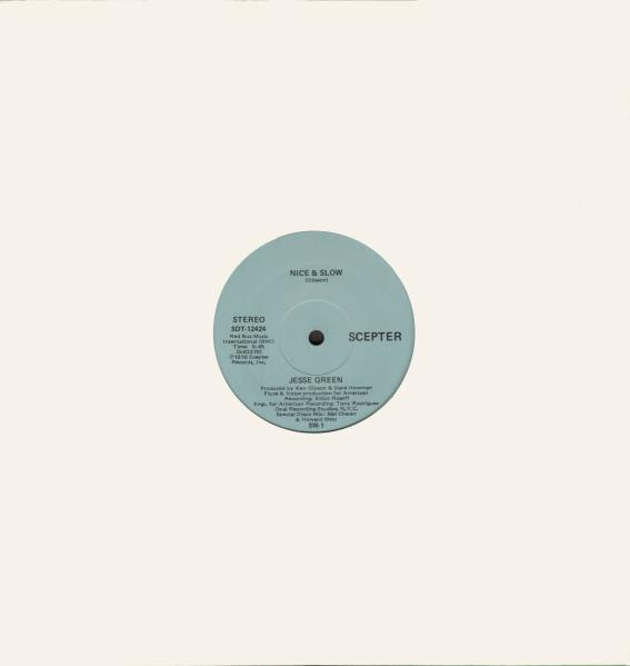 Jesse Green / Sweet Music - Nice & Slow / I Get Lifted | Scepter Records (SDT-12424) - 3 Jesse Green / Sweet Music - Nice & Slow / I Get Lifted | Scepter Records (SDT-12424) - 3