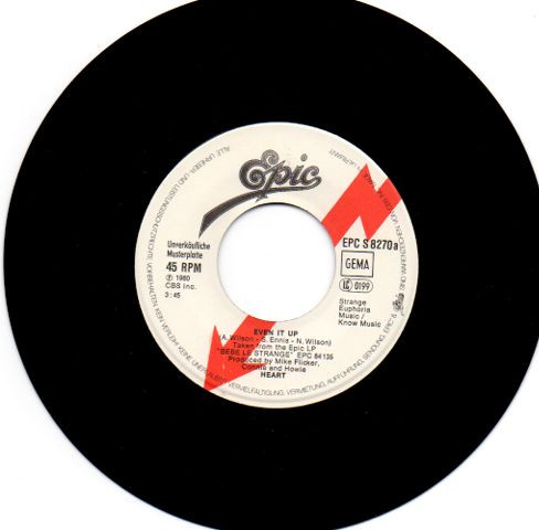 Heart - Even It Up | Epic (EPC S 8270) - 3