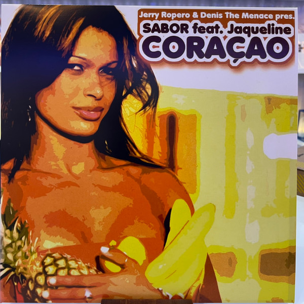 Jerry Ropero & Denis The Menace Pres Sabor Feat. Jaqueline - Coração (Yellow Transparent Color) | Vendetta Records (VENMX 523Y)