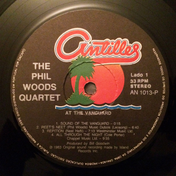 The Phil Woods Quartet - At The Vanguard | Dacapo (AN1013-P) - 2