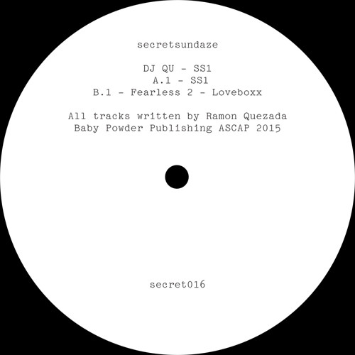 DJ Qu - SS1 | Secretsundaze (SECRET016)