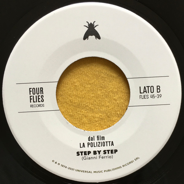 Gianni Ferrio E La Sua Orchestra - Rhythm & Sex / Step By Step (Dal Film La Poliziotta) | Four Flies Records (FLIES 45-39) - 4 Gianni Ferrio E La Sua Orchestra - Rhythm & Sex / Step By Step (Dal Film La Poliziotta) | Four Flies Records (FLIES 45-39) - 4
