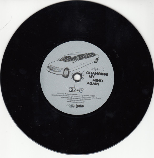 Feet - Can't Get In / Changing My Mind Again | Submarine Cat Records (7SUBC203) - 4 Feet - Can't Get In / Changing My Mind Again | Submarine Cat Records (7SUBC203) - 4