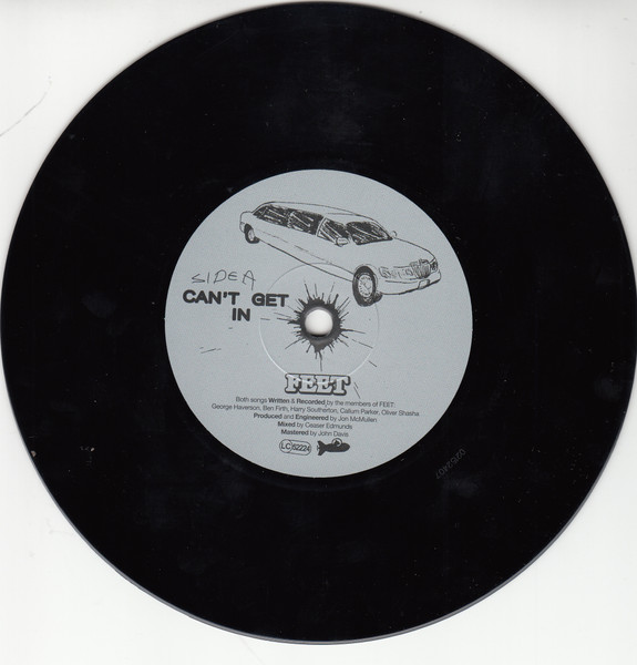 Feet - Can't Get In / Changing My Mind Again | Submarine Cat Records (7SUBC203) - 3 Feet - Can't Get In / Changing My Mind Again | Submarine Cat Records (7SUBC203) - 3