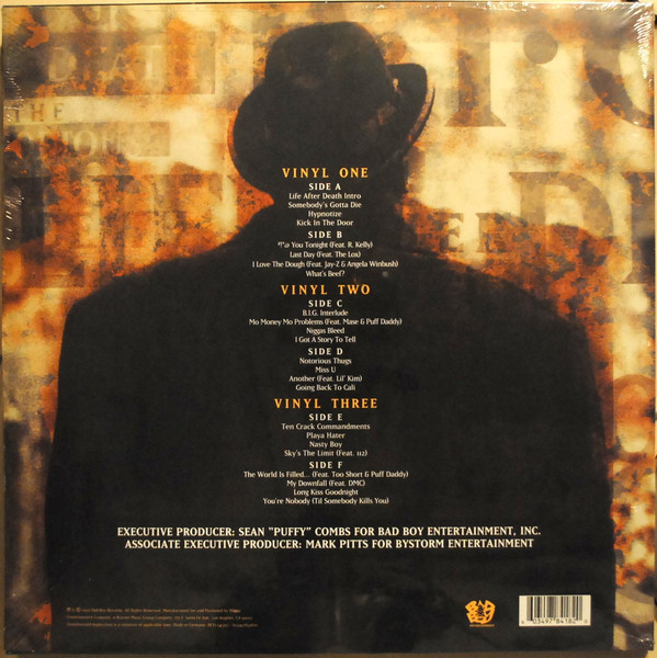 Notorious B.I.G. - Life After Death (25th Anniversary Of The Final Studio Album From Biggie Smalls) | Bad Boy Entertainment (RCV1 541302 / 603497841820) - 2