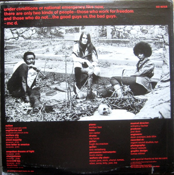 Eugene McDaniels - Outlaw | Atlantic (SD 8259) - 2 Eugene McDaniels - Outlaw | Atlantic (SD 8259) - 2