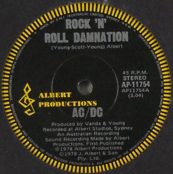 AC/DC - Rock 'N' Roll Damnation | Albert Productions (AP-11754) - main