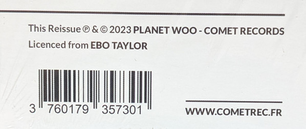 Ebo Taylor And The Pelikans Dance Band - Ebo Taylor And The Pelikans | Planet Woo (COMET 121) - 3 Ebo Taylor And The Pelikans Dance Band - Ebo Taylor And The Pelikans | Planet Woo (COMET 121) - 3