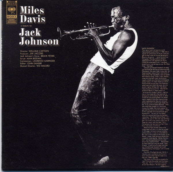 Miles Davis - A Tribute To Jack Johnson | Sony (SRCS 9120) - 2