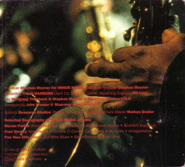 Maceo Parker - Maceo (Soundtrack) | Minor Music (MM 801046) - 4