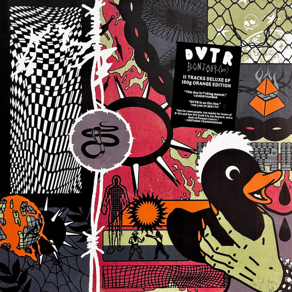 DVTR - Bonjour (Bis) (Édition Limitée - Vinyle Orange) [Vinyl] | Lisbon Lux Records (LLR0228EPR)