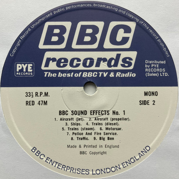 No Artist - Sound Effects No. 1 | BBC Records (RED 47M) - 4 No Artist - Sound Effects No. 1 | BBC Records (RED 47M) - 4