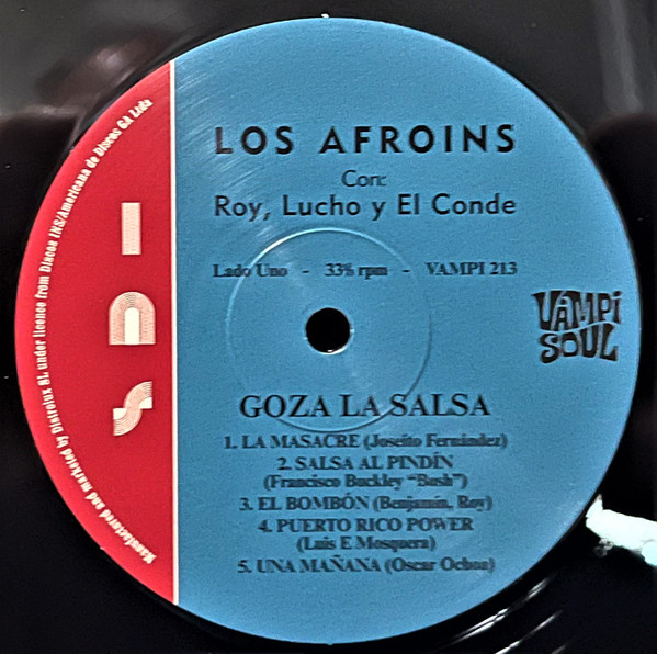 Los Afroins - Goza La Salsa | Vampi Soul (VAMPI 213) - 3 Los Afroins - Goza La Salsa | Vampi Soul (VAMPI 213) - 3