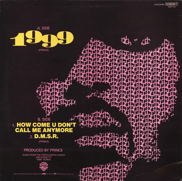 Prince - 1999 | Warner Bros. Records (W9896T) - 2