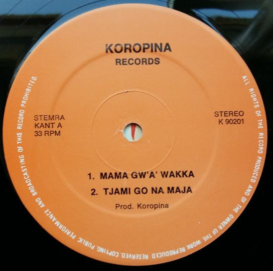 Koropina - Boensani | Koropina Records (K 90201) - 3