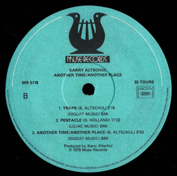Barry Altschul - Another Time / Another Place | Muse Records (MR 5176) - 4 Barry Altschul - Another Time / Another Place | Muse Records (MR 5176) - 4