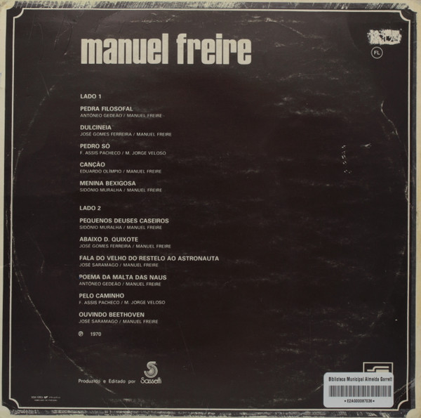 Manuel Freire - Manuel Freire | Diapasão (DIAP 16030) - 2