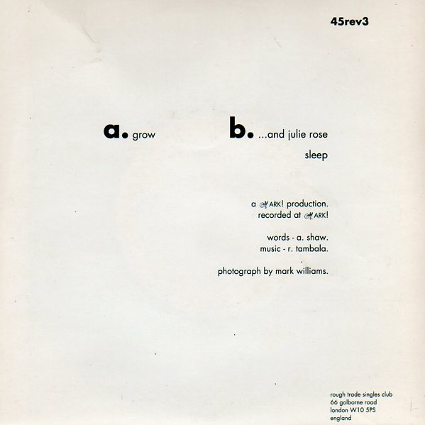 Inrain - Grow | Rough Trade (45rev3) - 3 Inrain - Grow | Rough Trade (45rev3) - 3