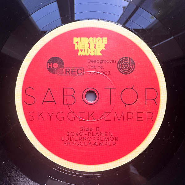 Sabotør (Denmark) - Skyggekæmper | Pudsige Herrer (SGKR 001) - 4