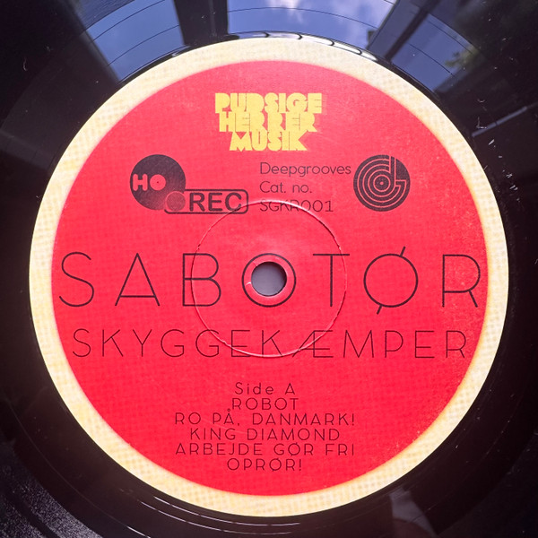 Sabotør (Denmark) - Skyggekæmper | Pudsige Herrer (SGKR 001) - 3