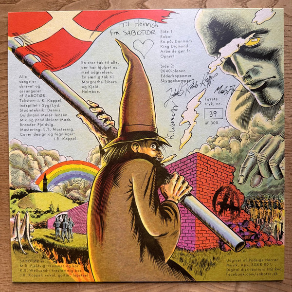 Sabotør (Denmark) - Skyggekæmper | Pudsige Herrer (SGKR 001) - 2