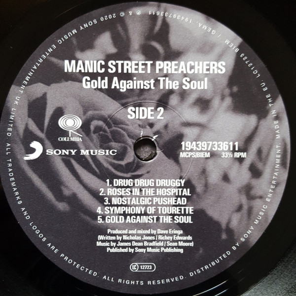 Manic Street Preachers - Gold Against The Soul | Columbia (19439733611) - 3