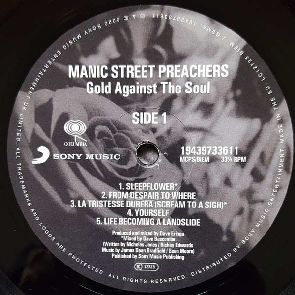 Manic Street Preachers - Gold Against The Soul | Columbia (19439733611) - 2