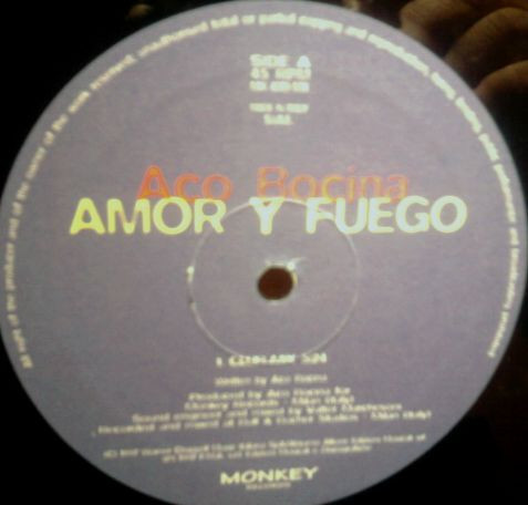 Aco Bocina - Amor Y Fuego | Monkey Records (MK 4019 MX) - 3