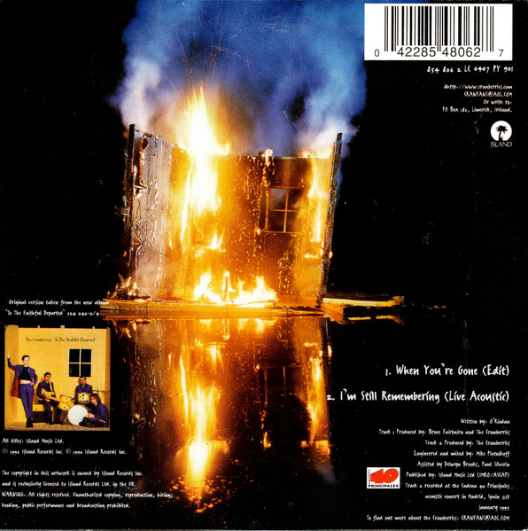 The Cranberries - When You're Gone | Island Records (854 806 2) - 2