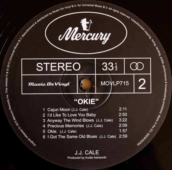 J.J. Cale - Okie | Music On Vinyl (MOVLP715) - 4