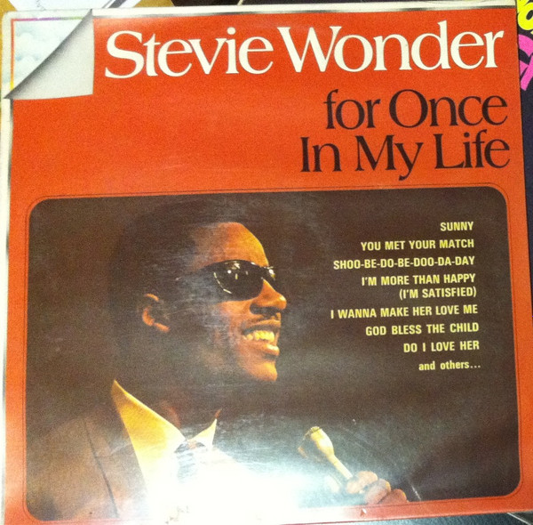 Stevie Wonder - For Once In My Life | Motown (ORL 8645) - main Stevie Wonder - For Once In My Life | Motown (ORL 8645) - main