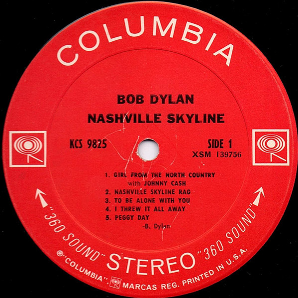 Bob Dylan - Nashville Skyline | Columbia (KCS 9825) - 3 Bob Dylan - Nashville Skyline | Columbia (KCS 9825) - 3