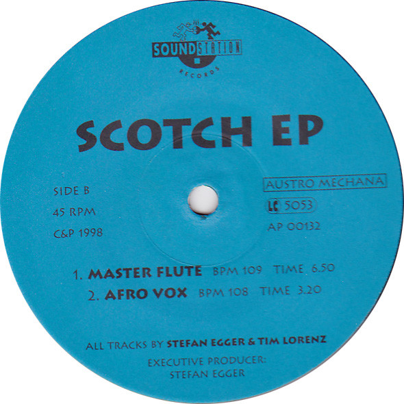 DJ Stefan Egger & Tim Lorenz - Scotch EP | Sound Station Records (AP 00132) - 3 DJ Stefan Egger & Tim Lorenz - Scotch EP | Sound Station Records (AP 00132) - 3