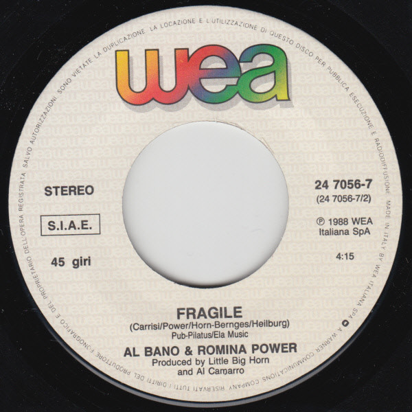 Al Bano & Romina Power - Cara Terra Mia | WEA (24 7056-7) - 4
