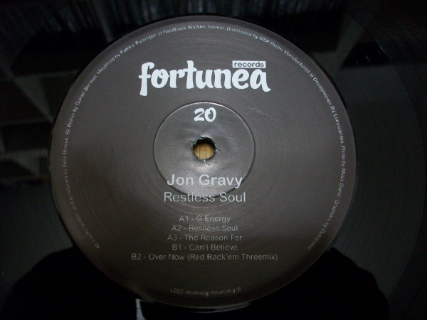 Jon Gravy - Restless Soul | forTunea (fortunea020) - 3