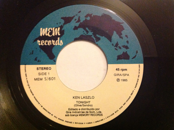 Ken Laszlo - Tonight | Gira (MEM S/601) - 3