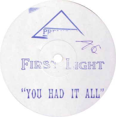 First Light - You Had It All | Sgt Peppers (SGT 122) - 2 First Light - You Had It All | Sgt Peppers (SGT 122) - 2