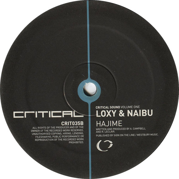 Various - Critical Sound Volume One | Critical Recordings (CRIT035EP) - 3 Various - Critical Sound Volume One | Critical Recordings (CRIT035EP) - 3