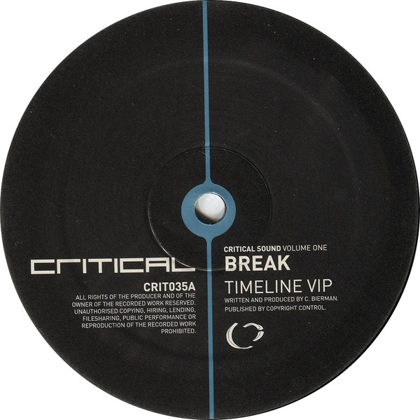 Various - Critical Sound Volume One | Critical Recordings (CRIT035EP) - 4 Various - Critical Sound Volume One | Critical Recordings (CRIT035EP) - 4