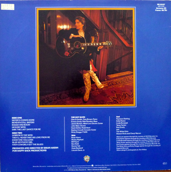 Emmylou Harris - Blue Kentucky Girl | Warner Bros. Records (WB 56 627) - 2