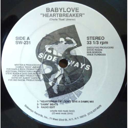 Babylove - Heartbreaker | Sideways Records (SW-231) - main