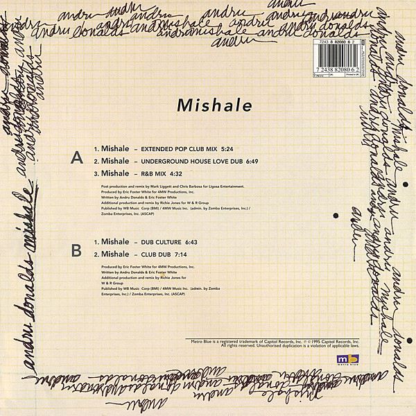 Andru Donalds - Mishale | Capitol Records (7243 8 82080 6 2) - 2 Andru Donalds - Mishale | Capitol Records (7243 8 82080 6 2) - 2