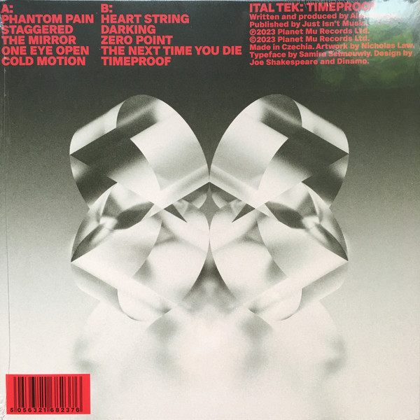 Ital Tek - Timeproof | Planet Mu (ZIQ455) - main