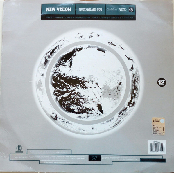 New Vision - (Just) Me And You | D:vision Records (DV 255)
