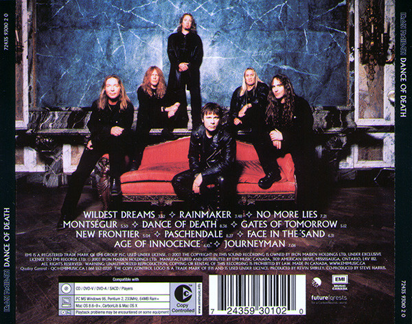 Iron Maiden - Dance Of Death [CD] | EMI (72435 93010 2 0) - 3