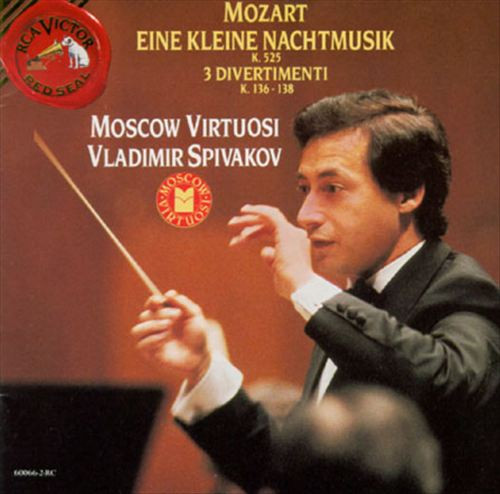 Wolfgang Amadeus Mozart , Moscow Virtuosi , Vladimir Spivakov - Eine Kleine Nachtmusic / 3 Divertimenti | RCA Victor Red Seal (RD60066) Wolfgang Amadeus Mozart , Moscow Virtuosi , Vladimir Spivakov - Eine Kleine Nachtmusic / 3 Divertimenti | RCA Victor Red Seal (RD60066)