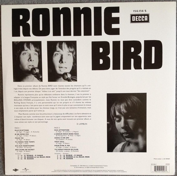 Ronnie Bird - Ronnie Bird | Universal (154.134S) - 2