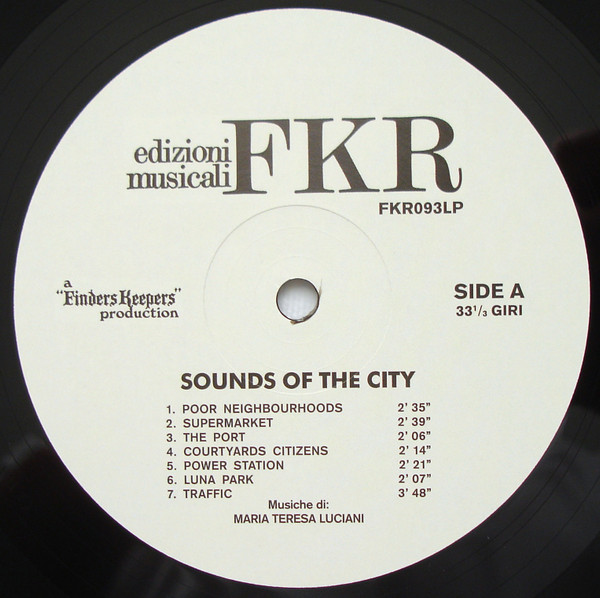 Maria Teresa Luciani - Sounds Of The City | Finders Keepers Records (FKR 093) - 2 Maria Teresa Luciani - Sounds Of The City | Finders Keepers Records (FKR 093) - 2