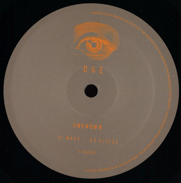 Unknown Artist - Unknown | Oge (OGE005) - main