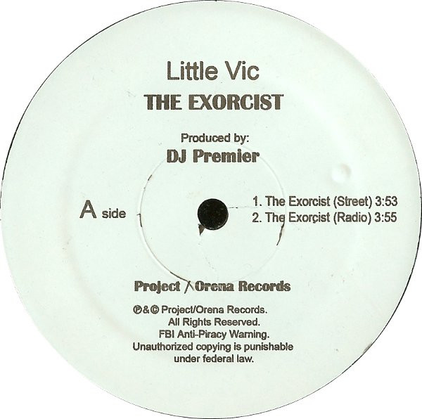 Little Vic - The Exorcist / Effortless | Project/Orena Records (PRJV-0001) - 3 Little Vic - The Exorcist / Effortless | Project/Orena Records (PRJV-0001) - 3